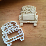 Easter Bunny Pickup Truck Tailgate Cookie Cutter/Dishwasher Safe