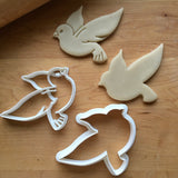 Set of 2 Bird/Dove Cookie Cutters/Dishwasher Safe