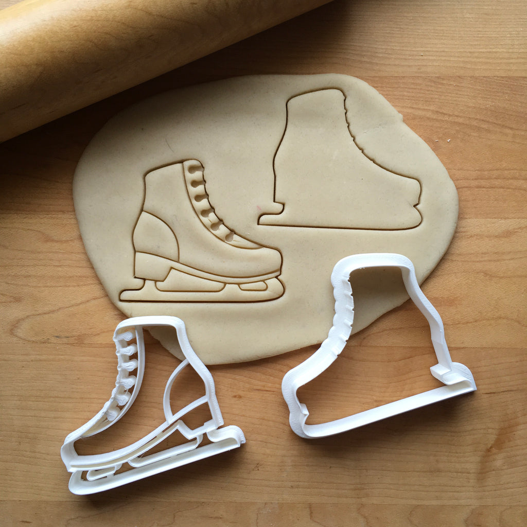 Set of 2 Ice Skate Cookie Cutters/Dishwasher Safe