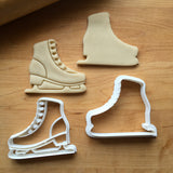 Set of 2 Ice Skate Cookie Cutters/Dishwasher Safe