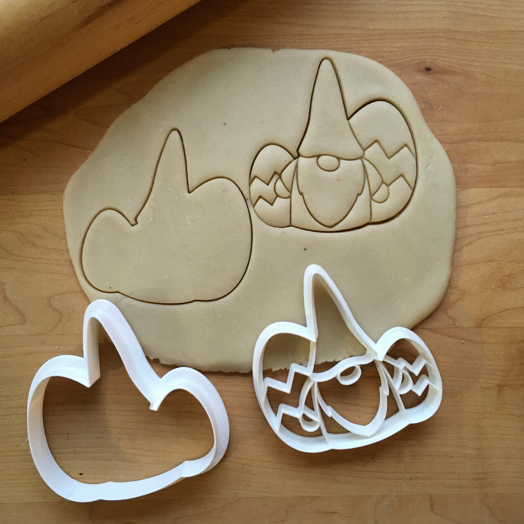 Set of 2 Easter Gnome Cookie Cutters/Dishwasher Safe