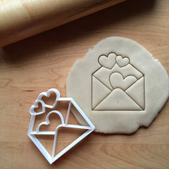 3" and 4" Love Letter Cookie Cutter/Dishwasher Safe/Clearance