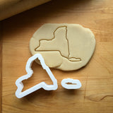 State of New York with Long Island Cookie Cutter/Dishwasher Safe