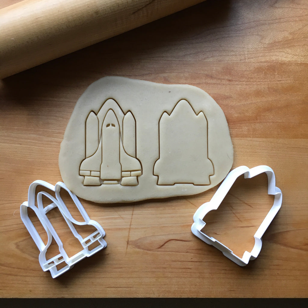 Set of 2 Space Shuttle Cookie Cutters/Dishwasher Safe