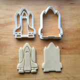 Set of 2 Space Shuttle Cookie Cutters/Dishwasher Safe