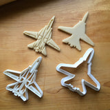 Set of 2 Navy Fighter Jet 3 Cookie Cutters/Multi-Size/Dishwasher Safe