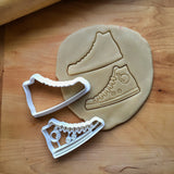 Set of 2 High Top Sneakers Cookie Cutters/Dishwasher Safe