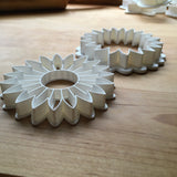 Set of 2 Sunflower Cookie Cutters/Dishwasher Safe