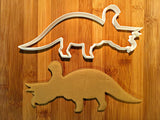 Triceratops Dinosaur Cookie Cutter/Dishwasher Safe
