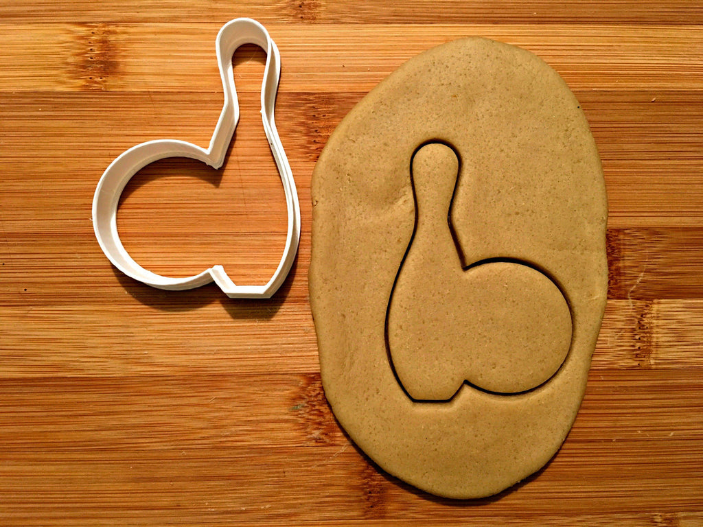 Bowling Pin and Ball Cookie Cutter/Dishwasher Safe