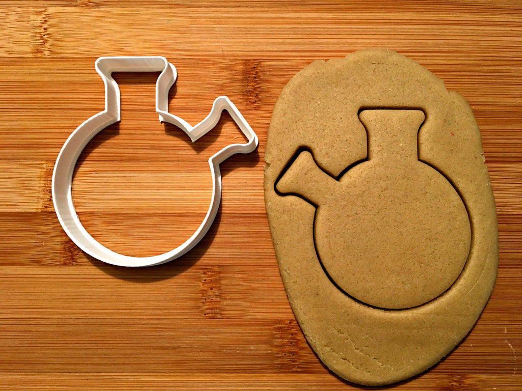 Twin Rounded Flask Cookie Cutter/Dishwasher Safe