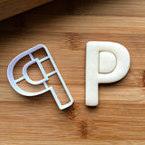 Letter P Cookie Cutter/Dishwasher Safe