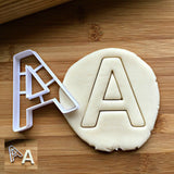 Letter A Cookie Cutter/Dishwasher Safe