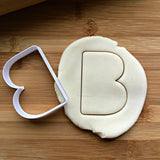 Letter B Cookie Cutter/Dishwasher Safe