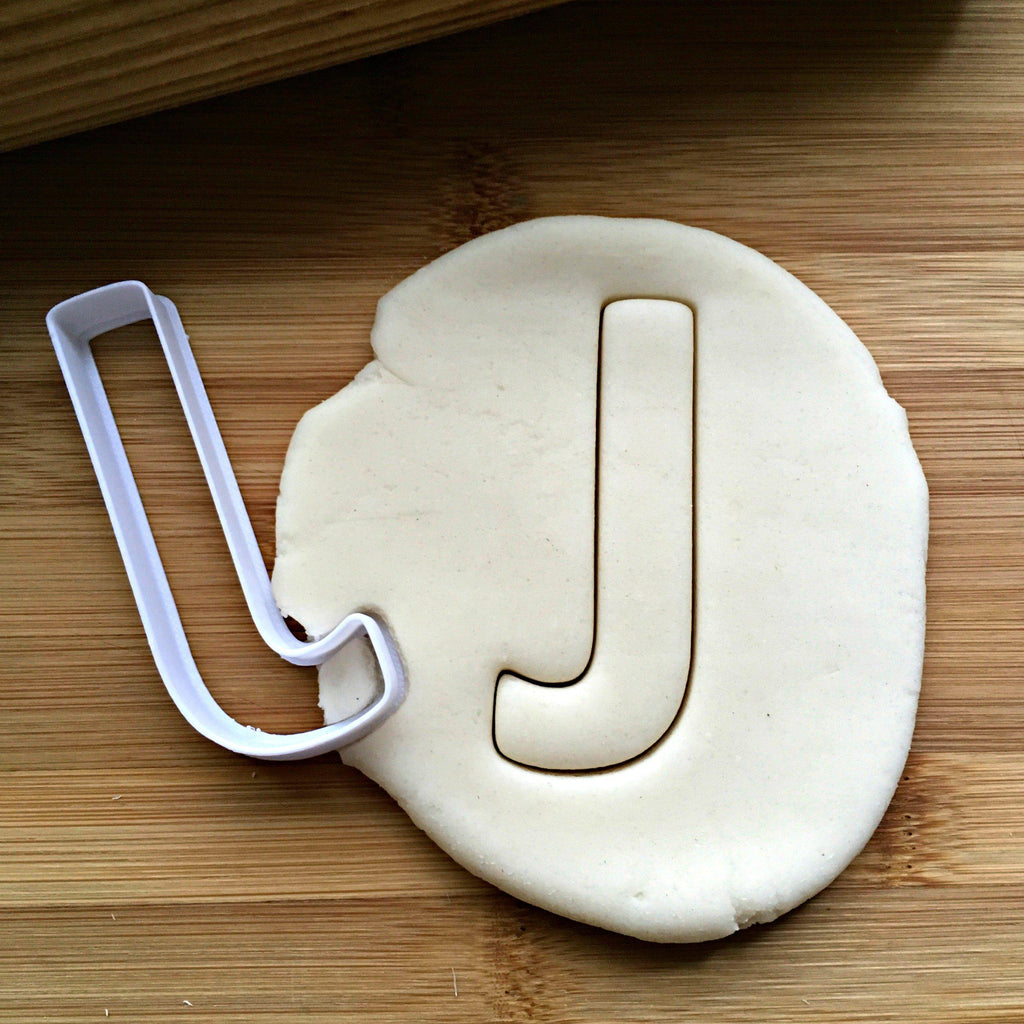 Letter J Cookie Cutter/Dishwasher Safe