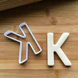 Letter K Cookie Cutter/Dishwasher Safe