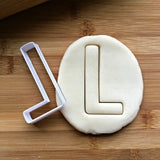 Letter L Cookie Cutter/Dishwasher Safe