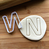 Letter N Cookie Cutter/Dishwasher Safe