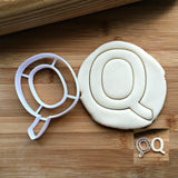 Letter Q Cookie Cutter/Dishwasher Safe