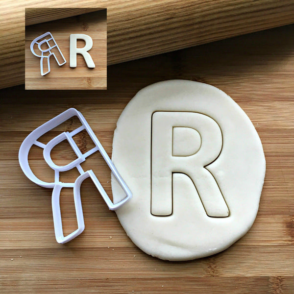 Letter R Cookie Cutter/Dishwasher Safe | Sweet Prints Inc.