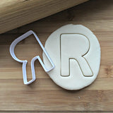 Letter R Cookie Cutter/Dishwasher Safe
