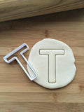 Letter T Cookie Cutter/Dishwasher Safe