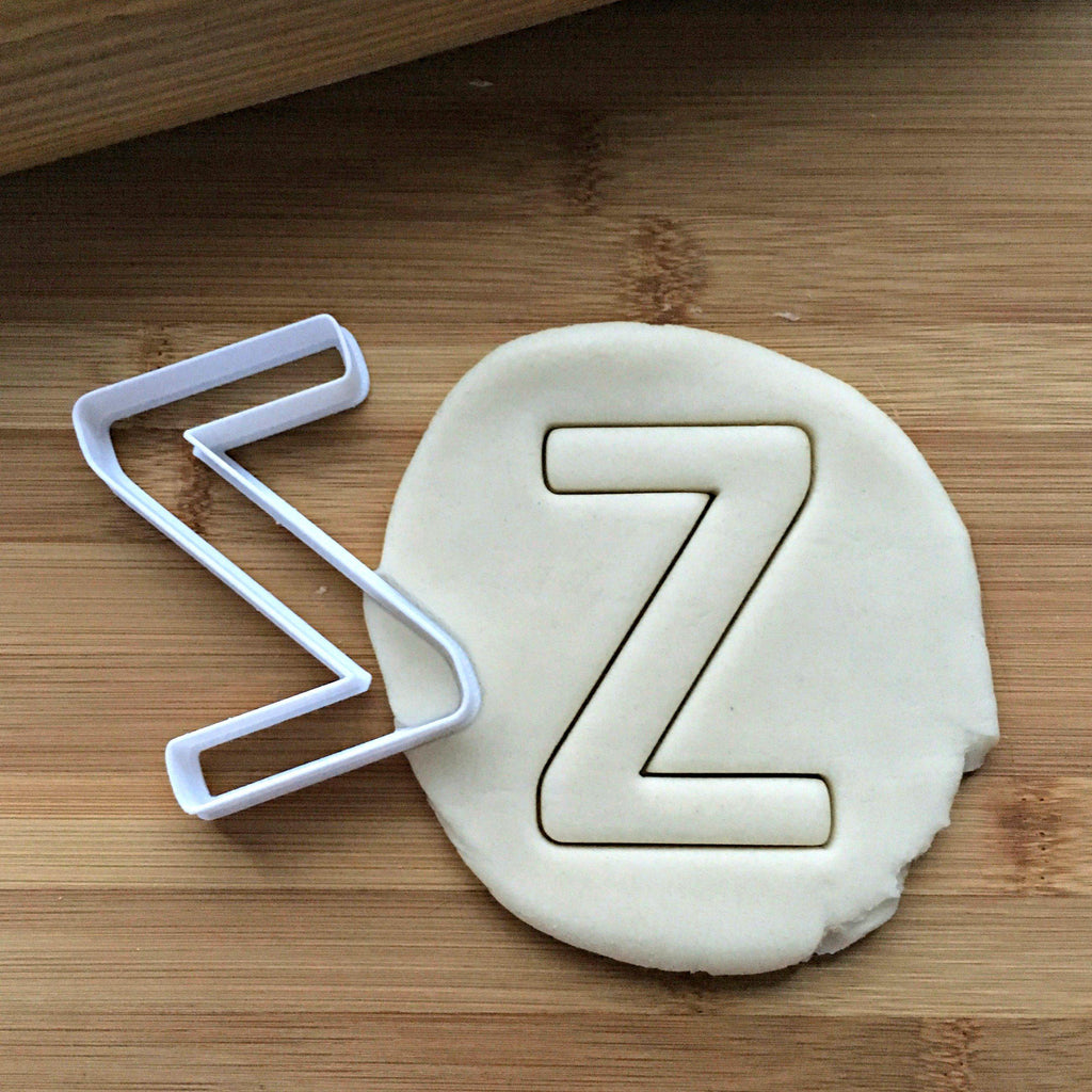 Letter Z Cookie Cutter/Dishwasher Safe
