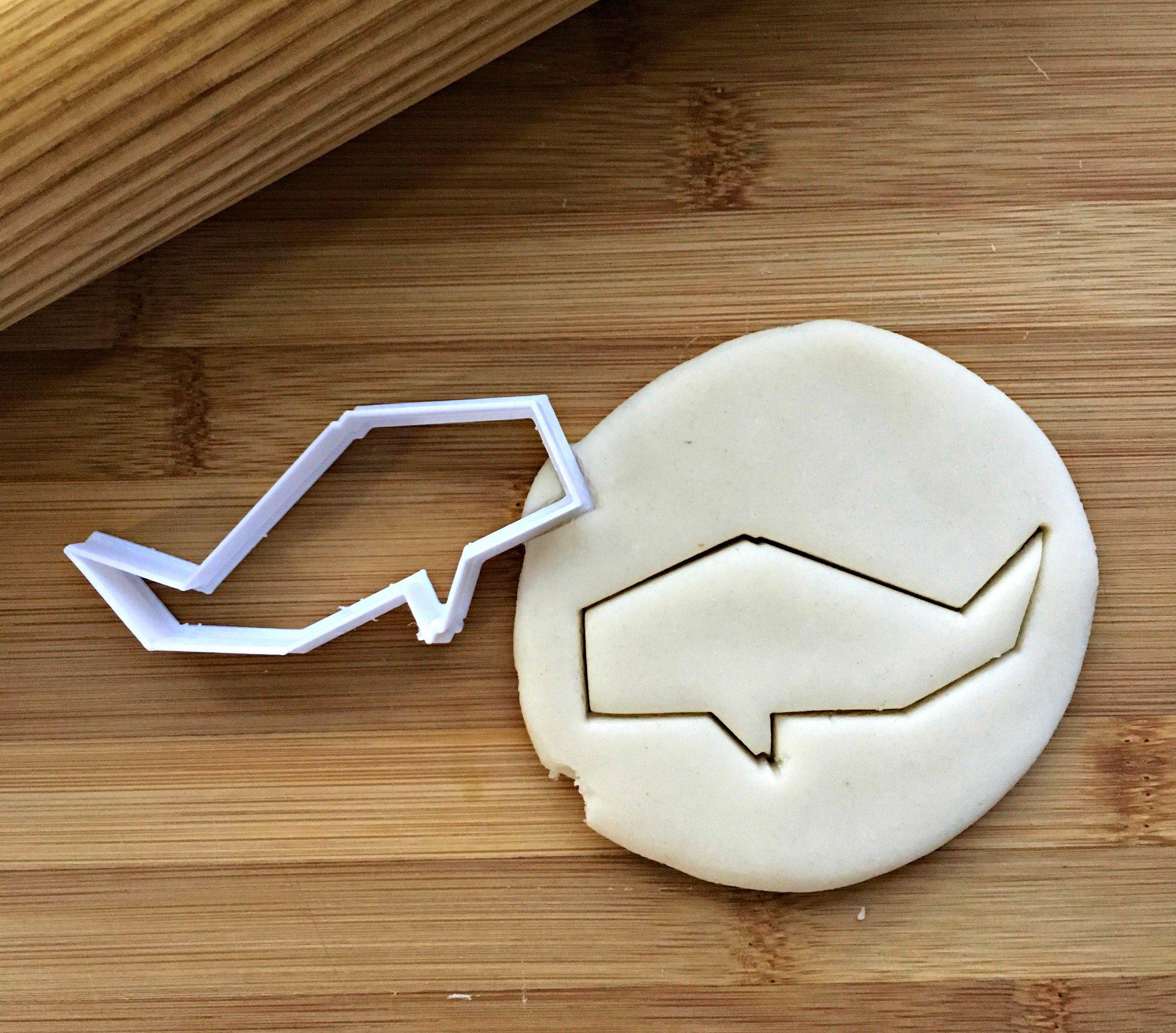 Origami Whale Cookie Cutter/Dishwasher Safe