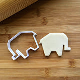 Origami Elephant Cookie Cutter/Dishwasher Safe