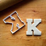 Varsity Letter K Cookie Cutter/Dishwasher Safe