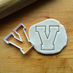 3" Varsity Letter V Cookie Cutter/Clearance