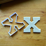 Varsity Letter X Cookie Cutter/Dishwasher Safe