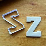 Varsity Letter Z Cookie Cutter/Dishwasher Safe