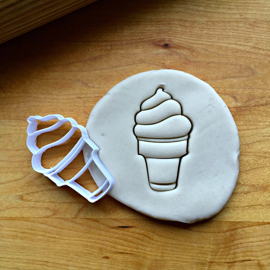 Ice Cream Cone Cookie Cutter/Dishwasher Safe