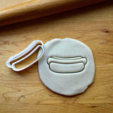 Hotdog in a Bun Cookie Cutter/Dishwasher Safe