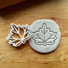 5" Maple Leaf Cookie  Cutter/Dishwasher Safe/Clearance