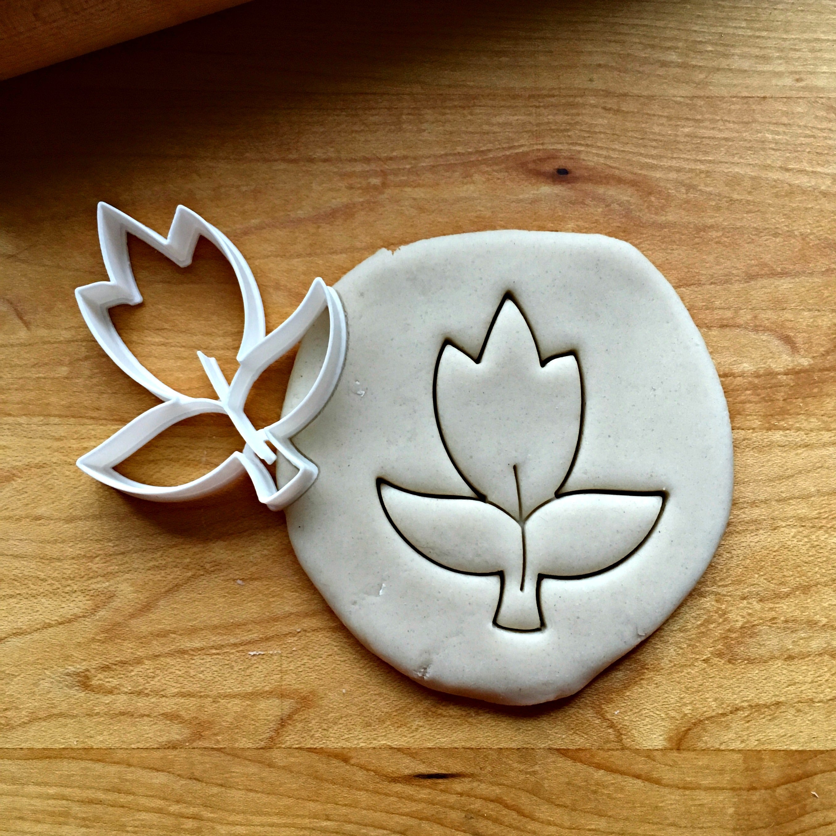 Tulip Leaf Cookie  Cutter/Dishwasher Safe