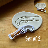 Set of 2 Pirate Weapon Cookie Cutters/Dishwasher Safe
