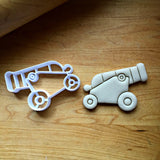 Pirate Cannon Cookie Cutter/Dishwasher Safe