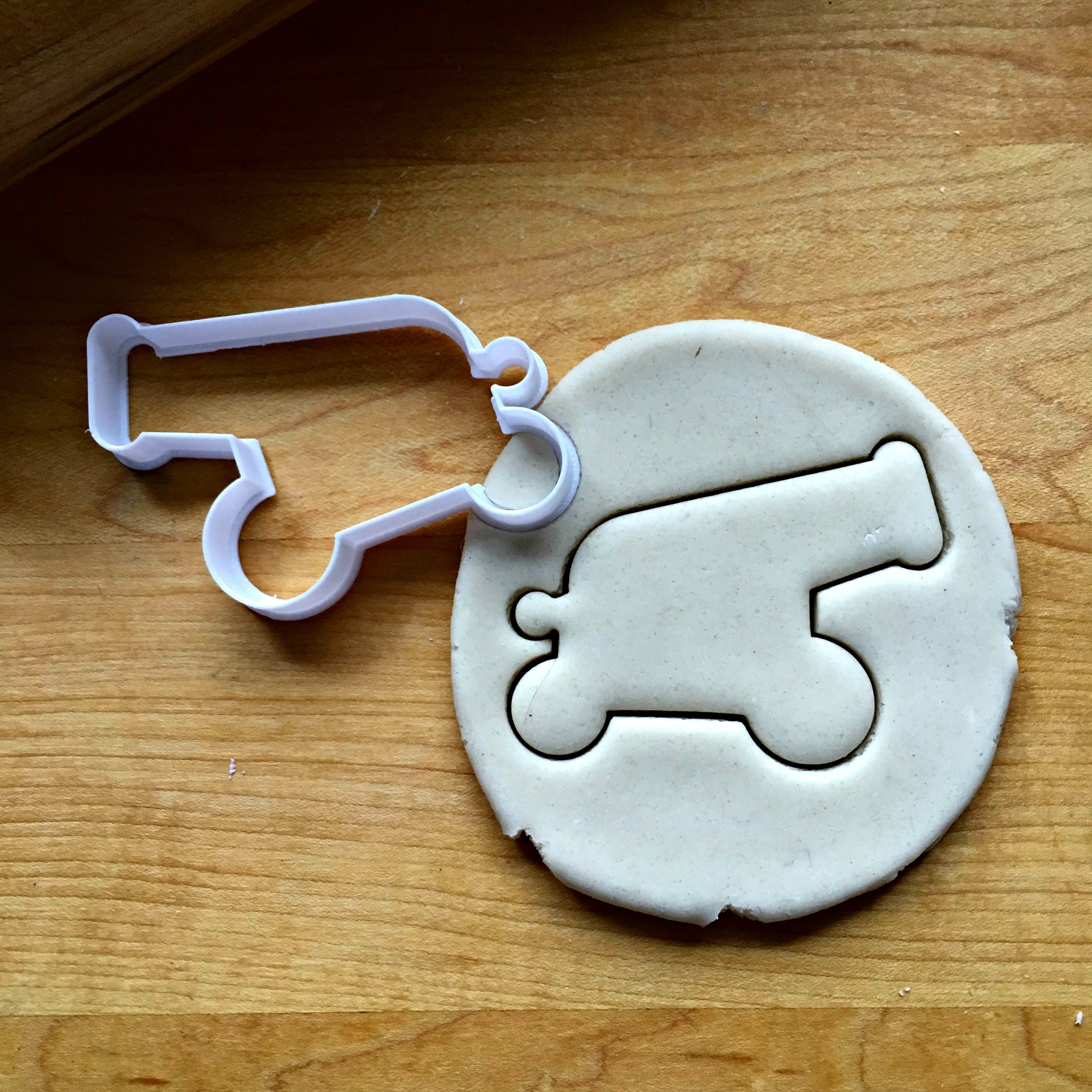 Pirate Cannon Cookie Cutter/Dishwasher safe