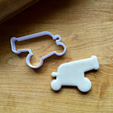 Set of 2 Cannon Cookie Cutters/Dishwasher Safe