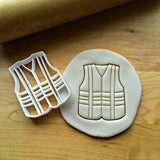 Safety Vest Cookie Cutter/Dishwasher Safe