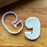 Set of 9 Fun Numbers/0-9/Cookie Cutters/Dishwasher Safe