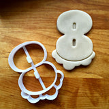 Bubble Number 8 Cookie Cutter/Dishwasher Safe