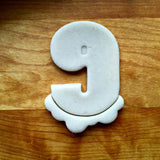 Bubble Number 9 Cookie Cutter/Dishwasher Safe