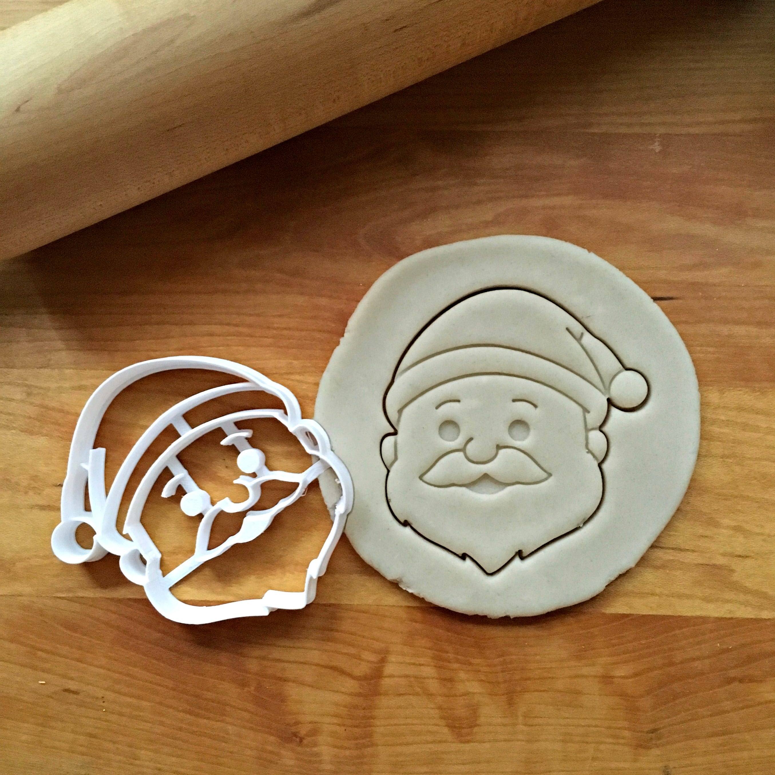Santa Claus Cookie Cutter/Dishwasher Safe