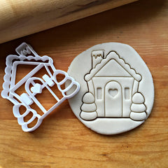 4" Gingerbread House Cookie Cutter/Dishwasher Safe/Clearance