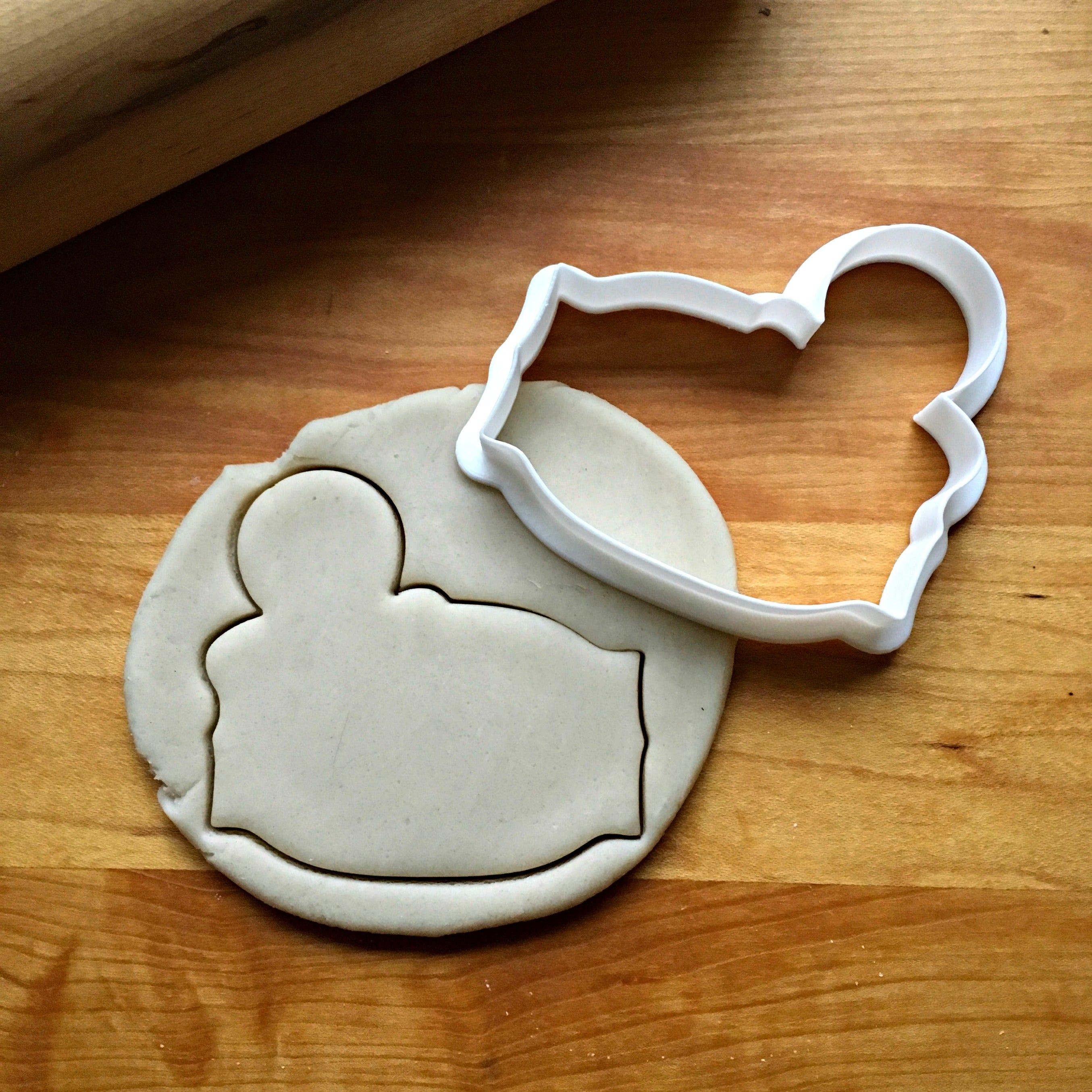 Gingerbread Plaque Cookie Cutter/Dishwasher Safe