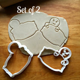 Set of 2 Gingerbread Plaque Cookie Cutters