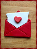 Letter in Envelope Cookie Cutter/Dishwasher Safe